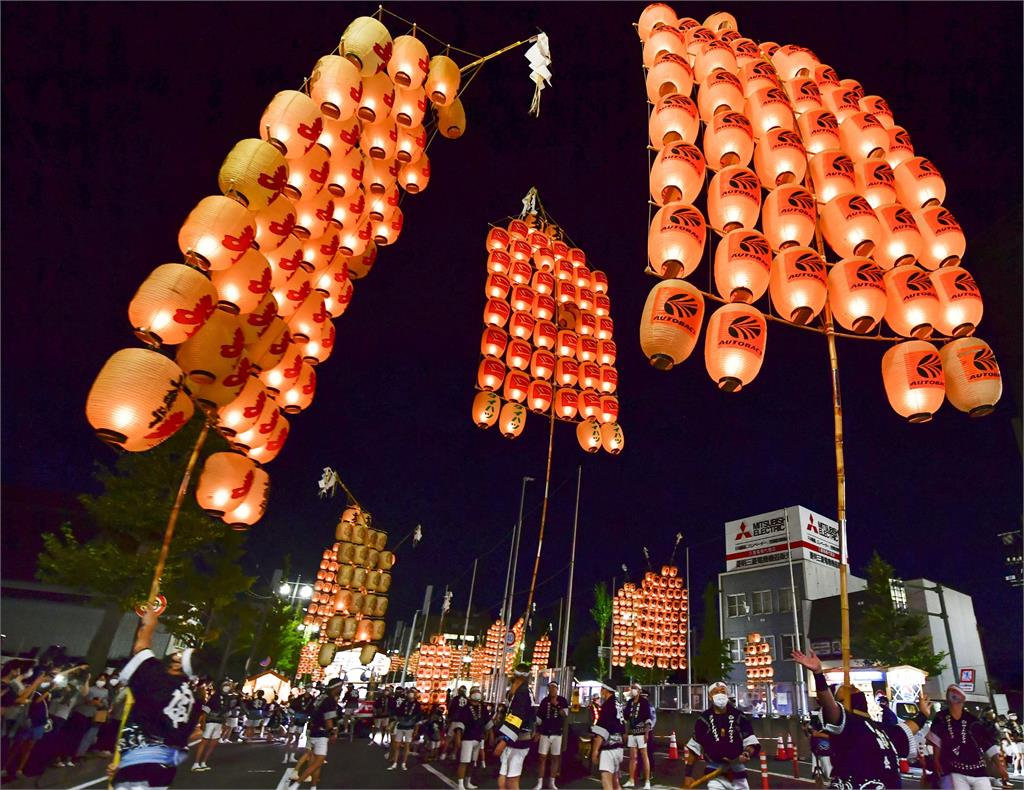 日本東北最盛大夏季慶典之一　秋田「竿燈祭」睽違4年全面開放