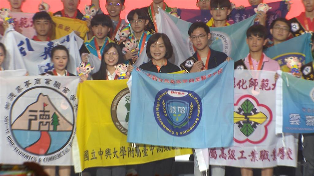 54屆全國技能競賽閉幕　賴總統親自頒獎勉勵選手