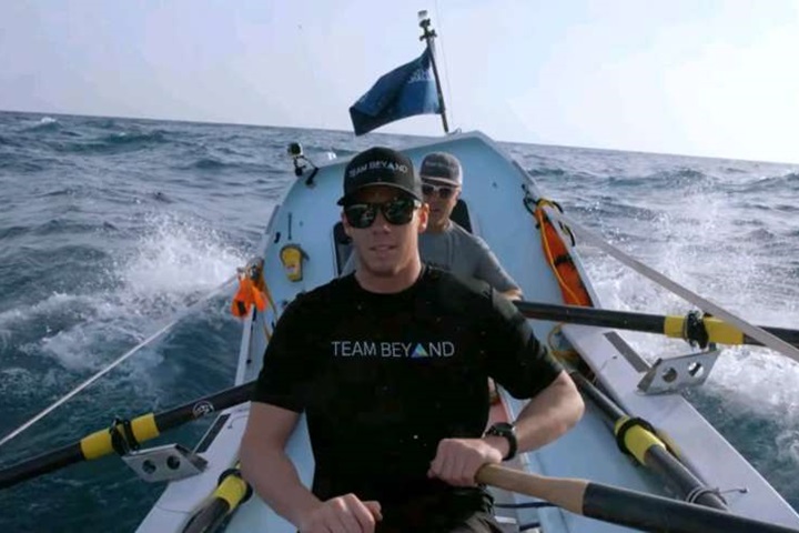 英國4男划船渡大西洋 花29天創世界紀錄
