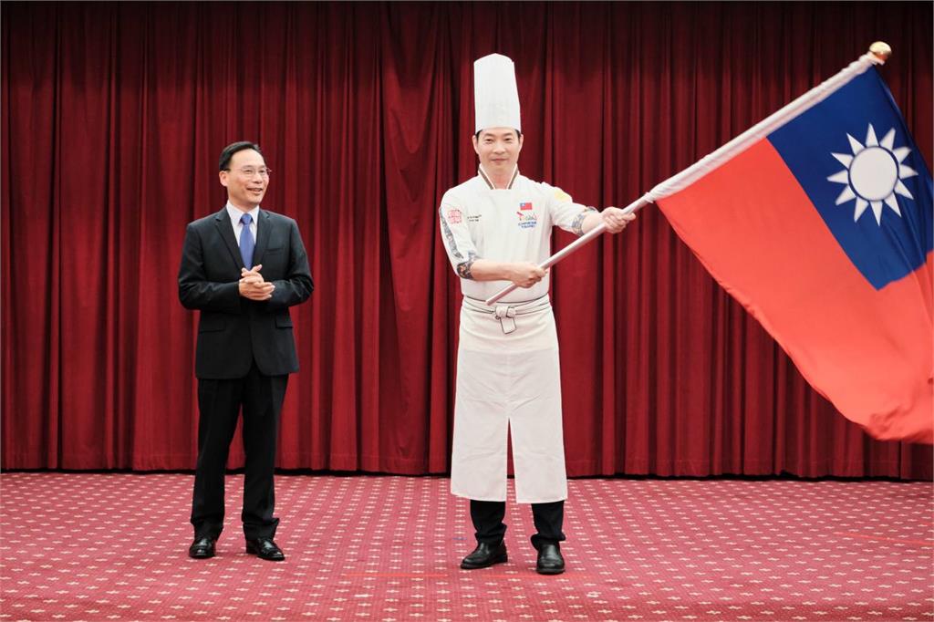 快新聞／將赴紐西蘭參加國際名廚賽　外交部授旗台灣代表隊