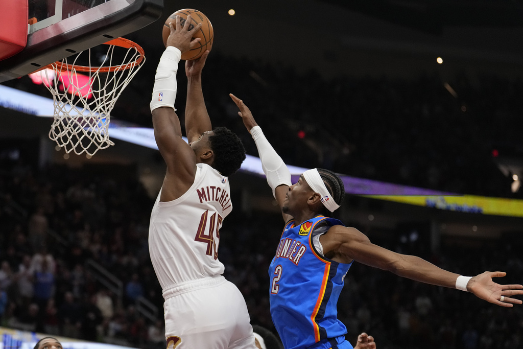 NBA(影)／東西區連勝霸主大車拚！騎士勝雷霆11連勝笑傲全聯盟