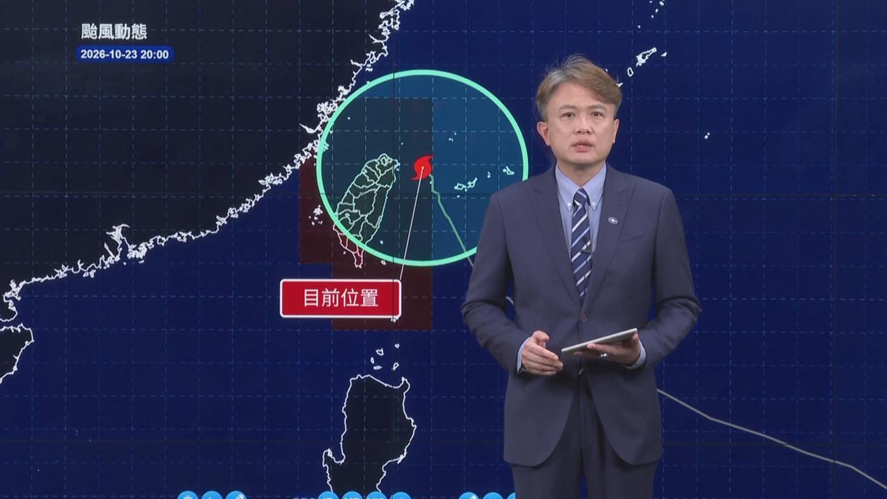 快新聞／薔琵盤旋宜蘭近海！三貂角飆14級強風　中部以北「風雨正要開始」