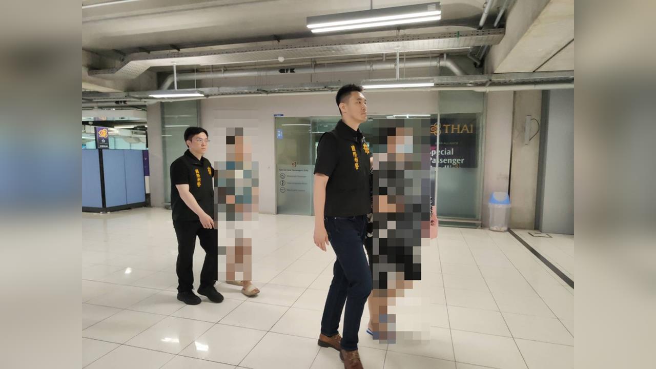 快新聞/哪裡逃?2通緝犯泰國落網 刑事局跨國合作押回台