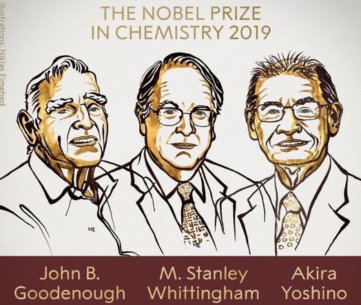 諾貝爾化學獎3學者共享！鋰電池改變人類生活