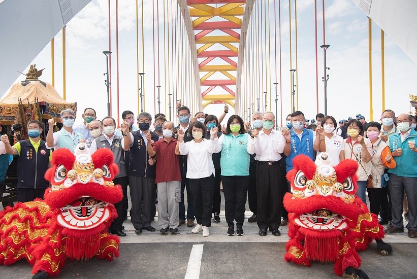 橋安，路安，人平安!  嘉義市亮眼新地標盧山橋通車