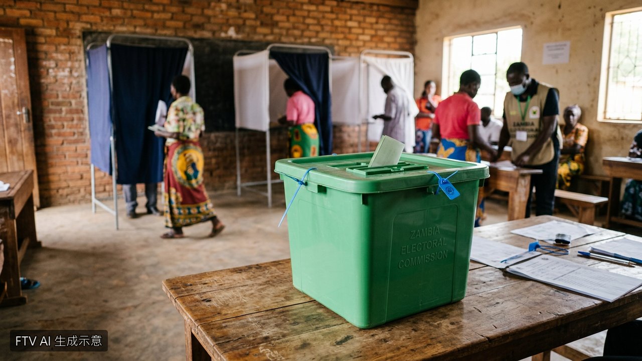 尚比亞大選開票過半　現任總統 Hakainde Hichilema 暫領先