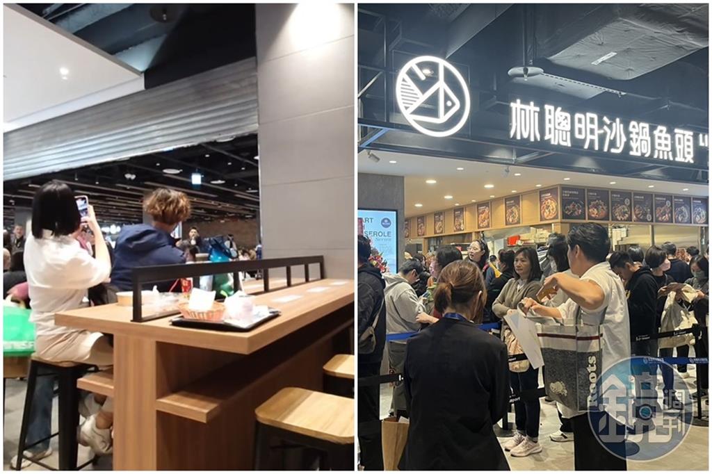 南港LaLaport開幕狀況連連！火災警報響了　美食街鐵捲門突降下民眾傻眼