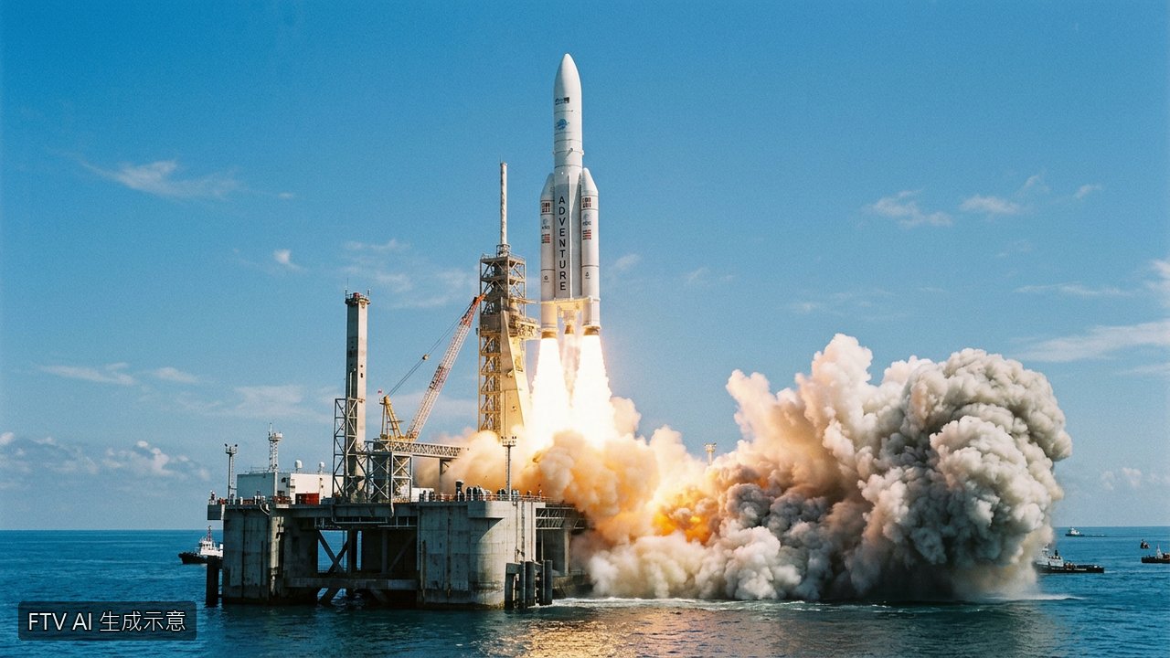 中國捷龍三號火箭海上發射　成功將2顆衛星送入軌道