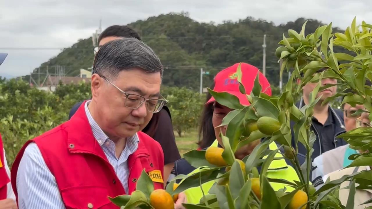 卓榮泰宜蘭勘災　要求農損補助從優從速從寬3天核撥