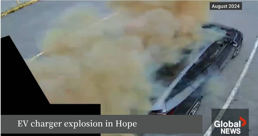加拿大電動車充電站爆炸！非原廠轉接器釀禍