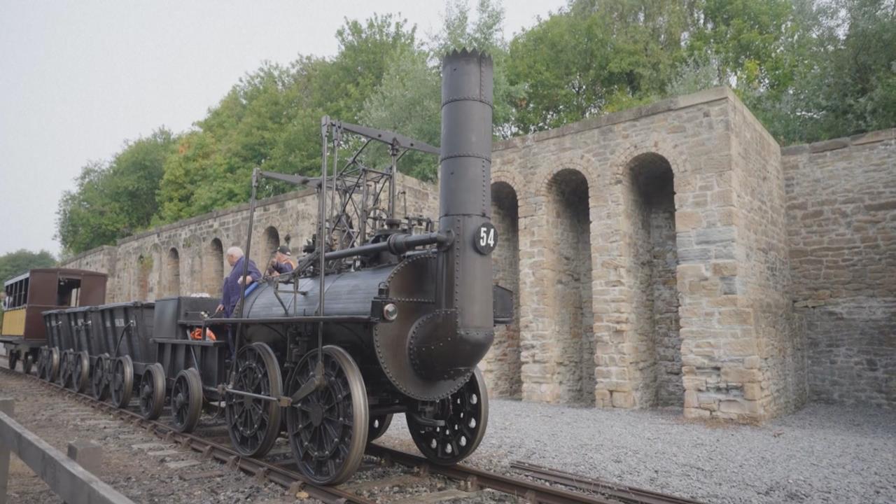 英國紀念現代鐵路200周年　重現1825首次蒸氣火車行駛