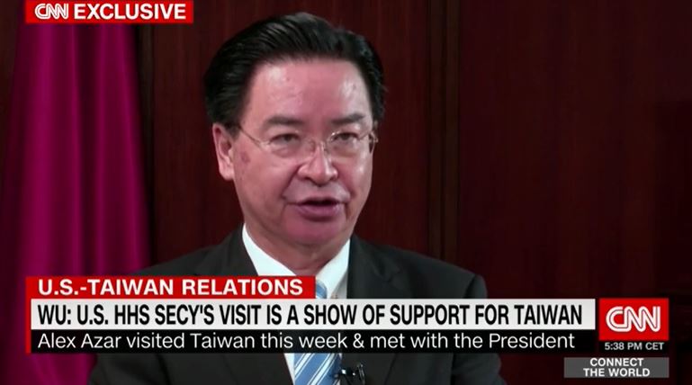 快新聞／台灣是否變成第二個香港？ 吳釗燮登上CNN專訪回應