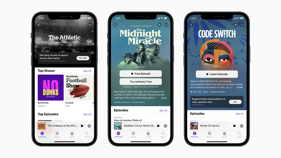 3C／蘋果將於五月推出 Apple Podcast「訂閱制」服務！