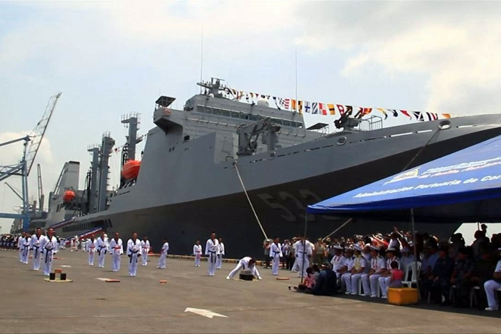 台海軍敦睦艦隊 抵達尼加拉瓜