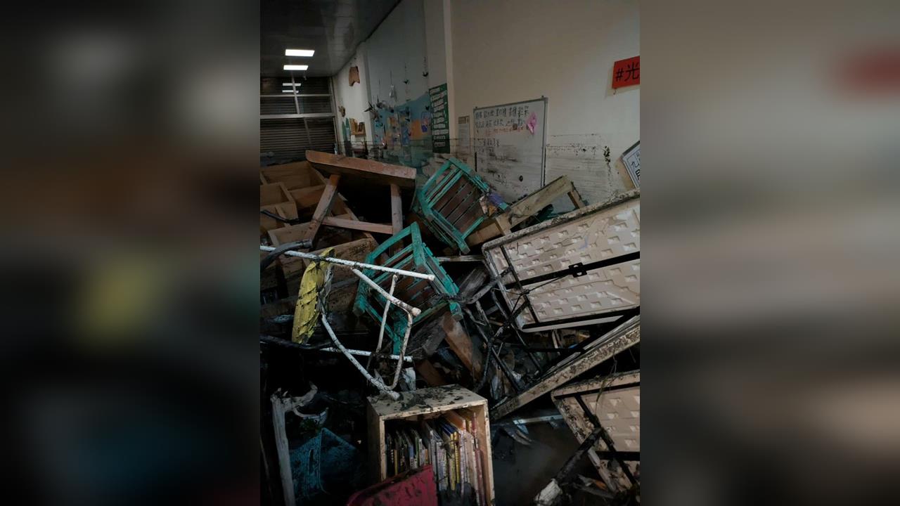 花蓮堰塞湖溢流淹光復鄉　「小光故事屋」一樓幾乎滅頂