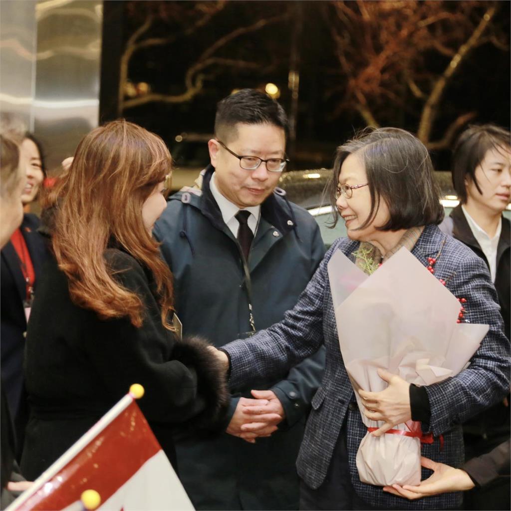快新聞／抵加拿大「台灣鄉親熱情接待」　蔡英文喊：讓台灣在國際舞台上站穩腳步