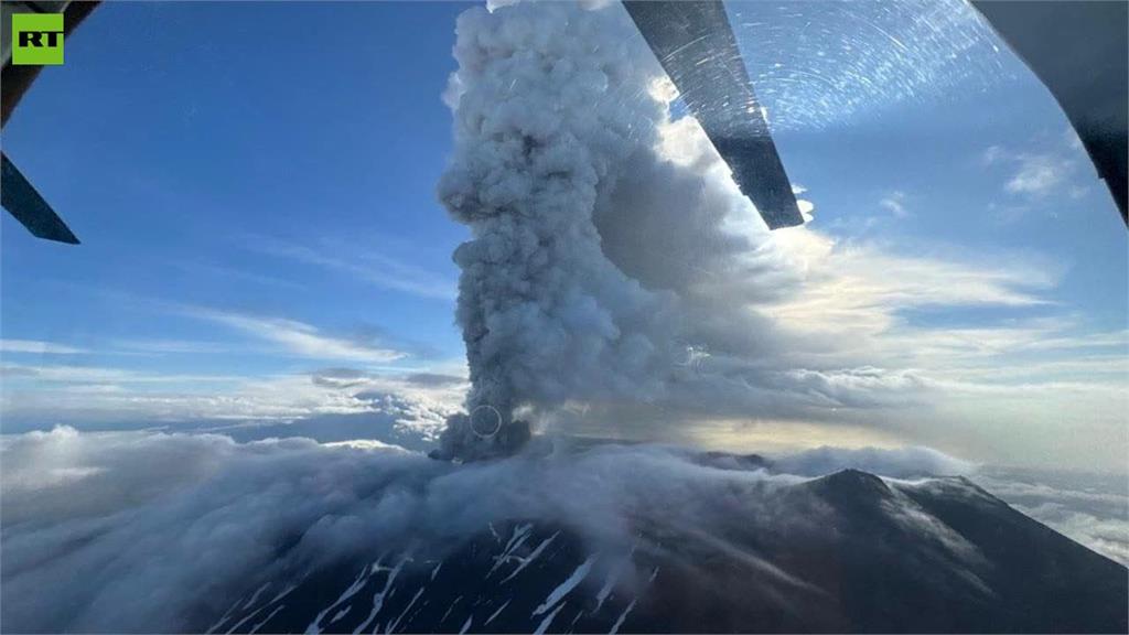 快新聞／俄堪察加天災不斷　今6.8地震+450年休眠火山噴發