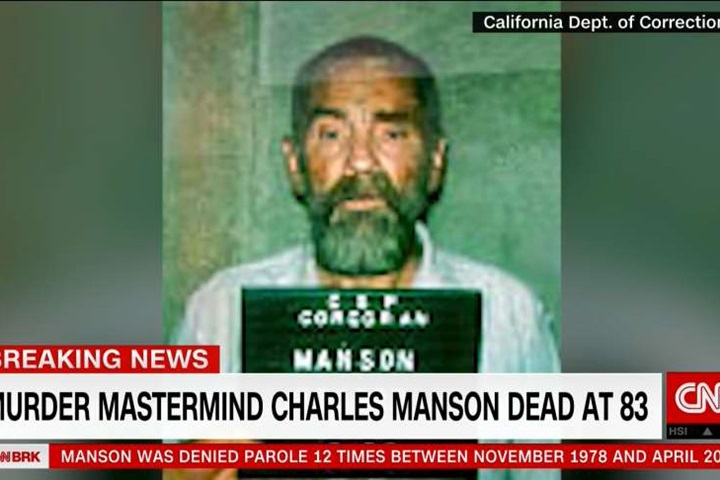 美國著名殺人魔「曼森」  83歲病逝醫院
