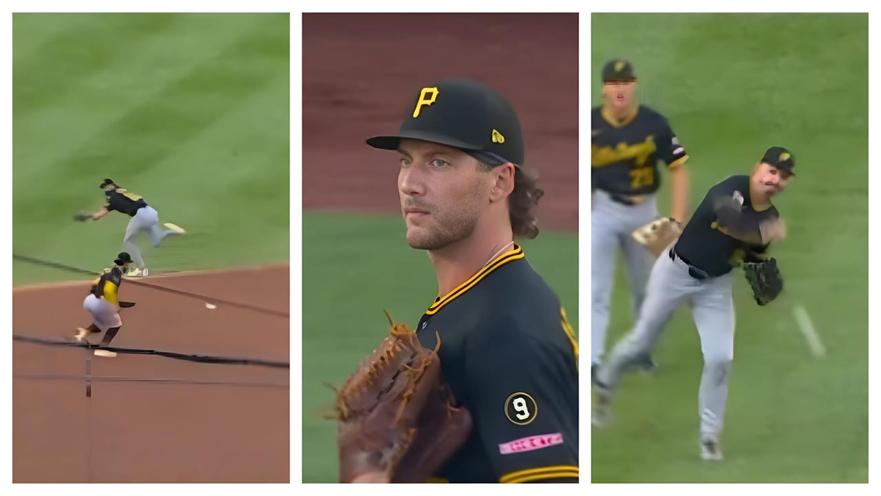 MLB(影)／海盜也會暈船？「超誇張連2失誤」丟分投手忍不住怒瞪隊友！