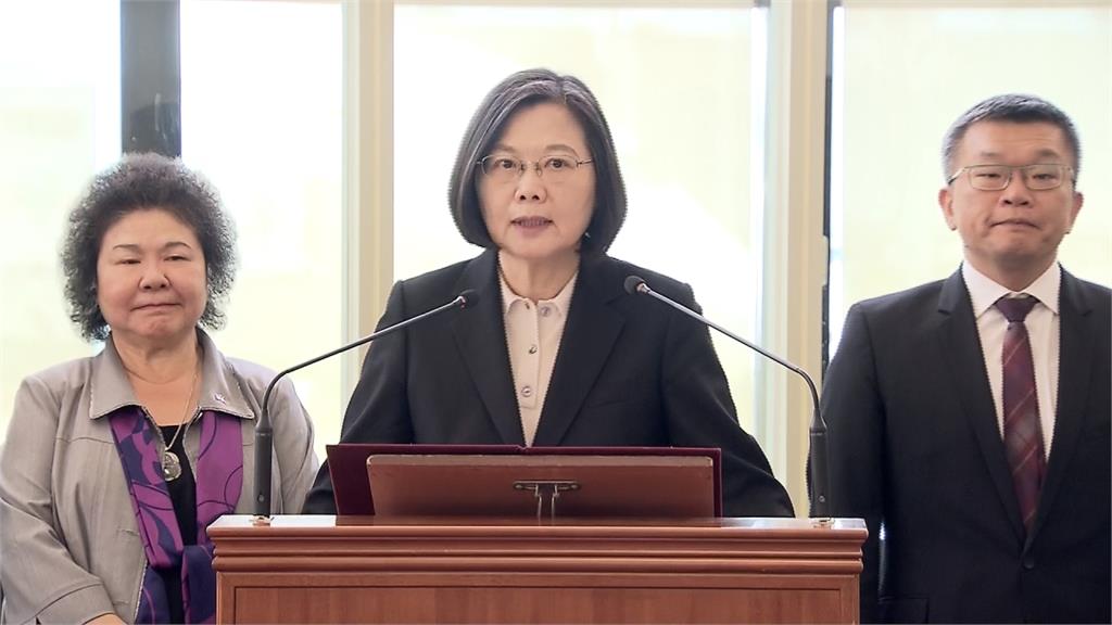 影／「國際社會相信台灣是良善力量」蔡總統出訪友邦12日回國談話