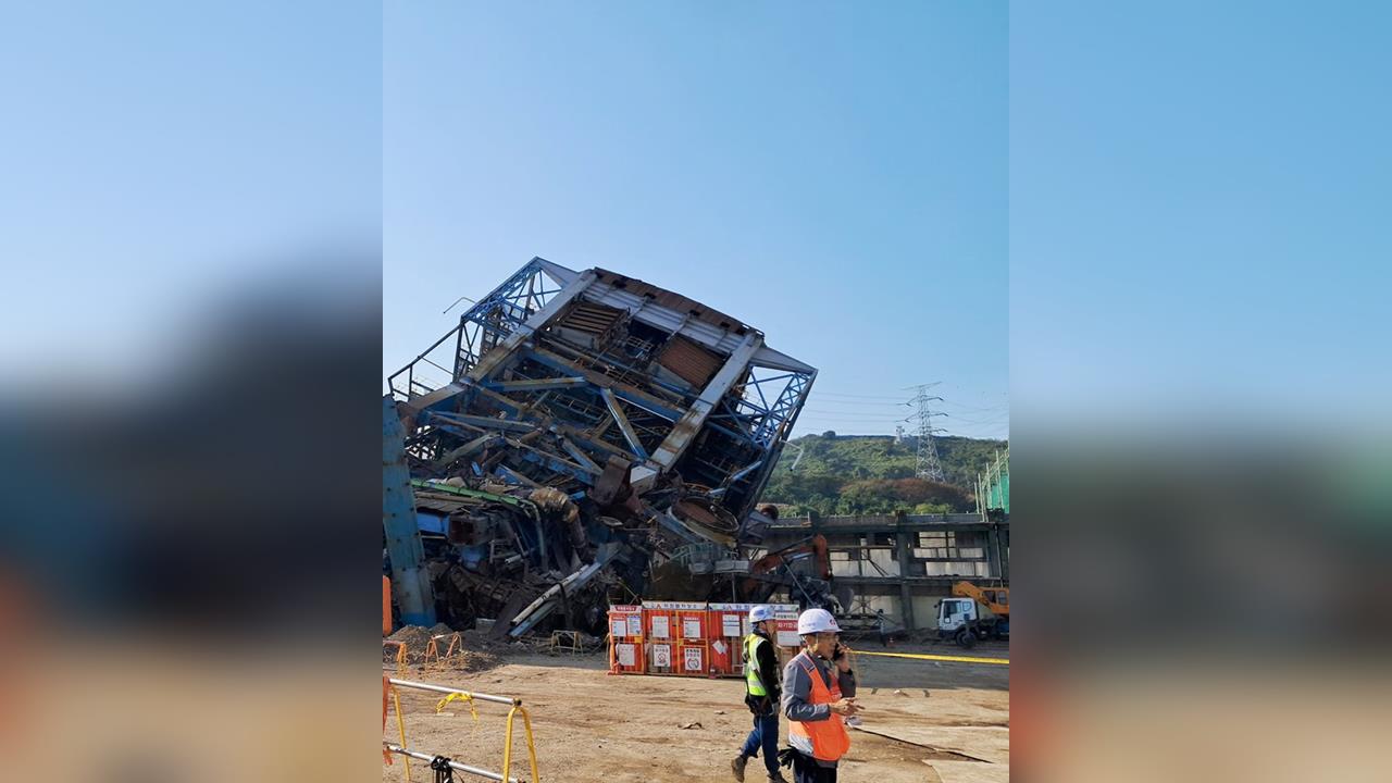 南韓蔚山發電廠坍塌 至少9人遭埋其中2人已獲救