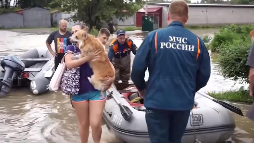 「卡努」超長命！轉熱帶風暴侵襲俄國遠東　將近5000棟民宅淹水