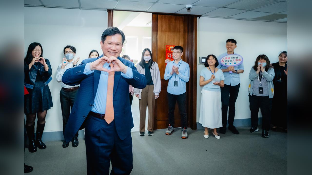 快新聞／初七開工拚外交！林佳龍喊「龍馬精神」穩邦誼、拓新局