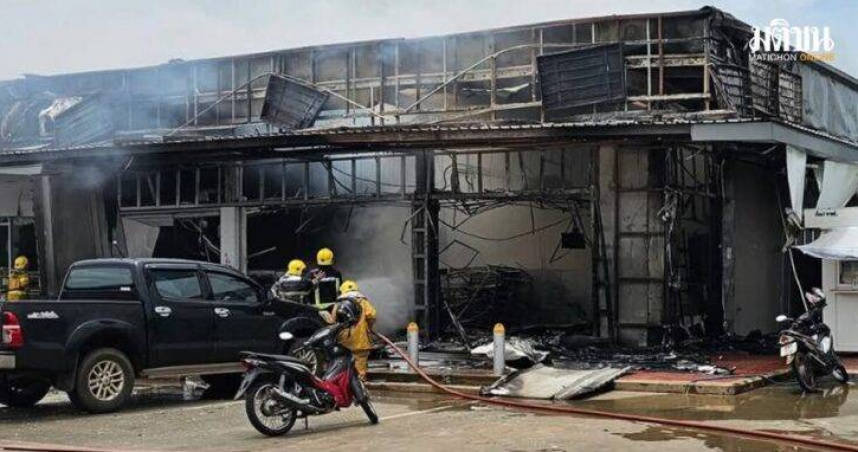 泰柬邊境爆衝突!火箭轟加油站釀7死 母子緊抱成焦屍