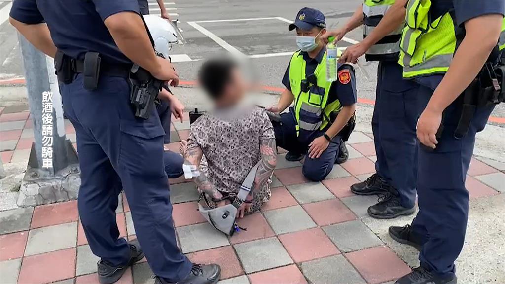 越南籍移工酒駕騎車撞上婦人　逃逸不成當場就逮