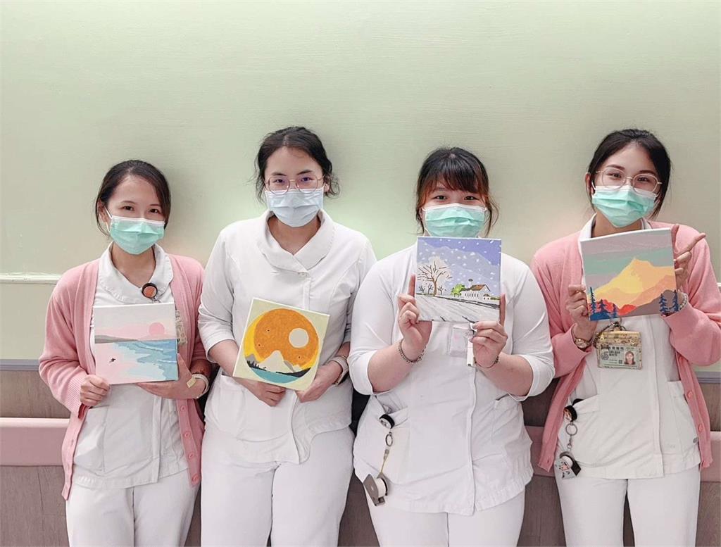 術後復原路漫長！癌友靠「數字油畫」陪伴 暖贈部桃畫作謝恩