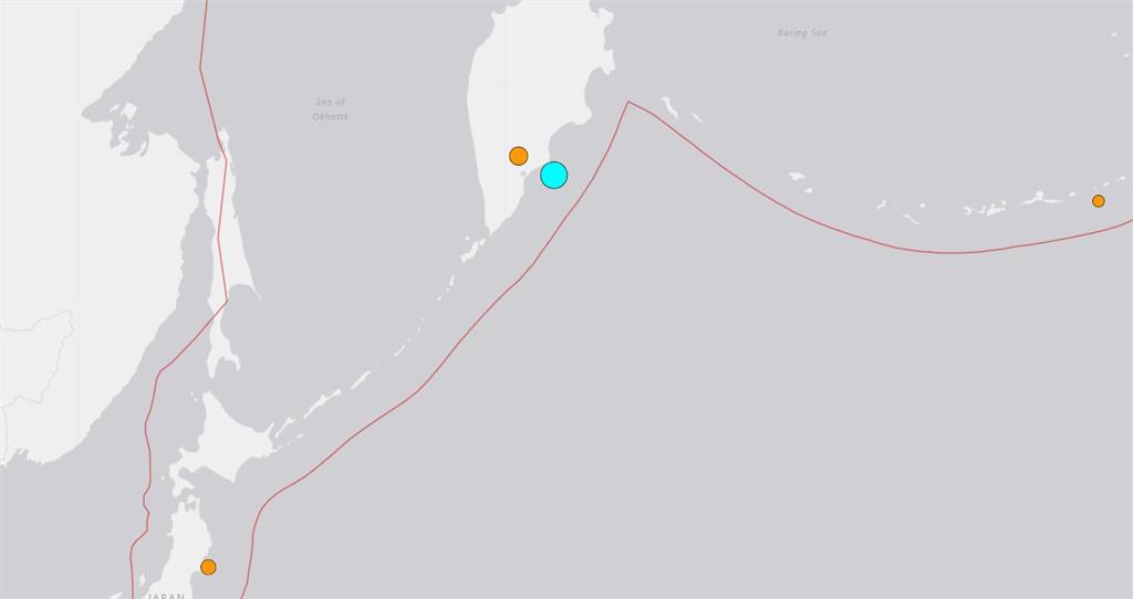 快新聞／俄羅斯堪察加半島外海發生規模7.0強震　一度發出海嘯警報