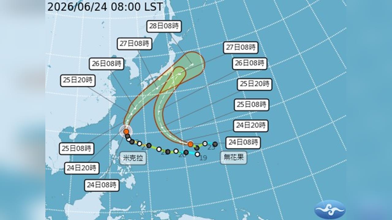雙颱不來仍有影響！氣象粉專示警「留了一坨賽」全台降雨2情況曝光
