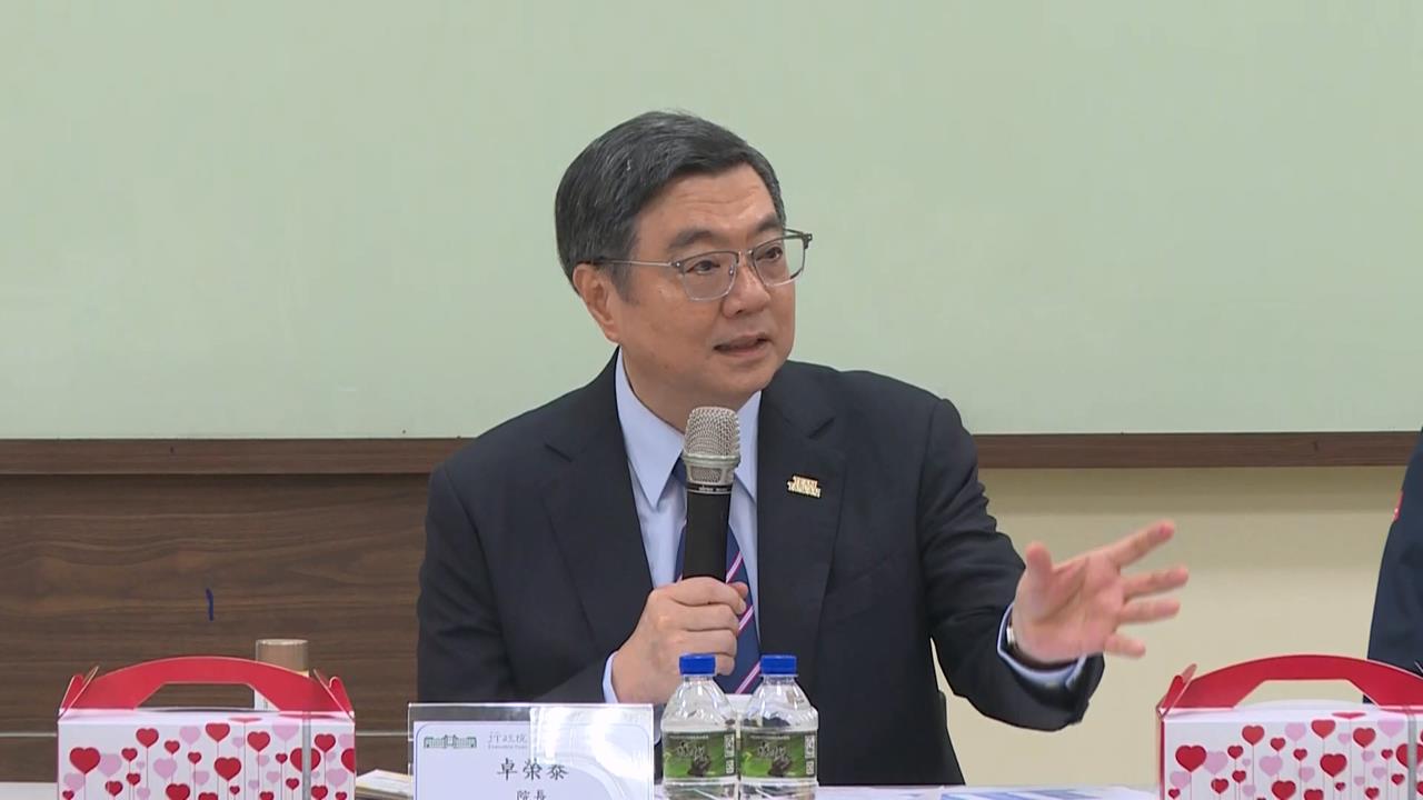 台美關稅15%不疊加　卓榮泰：與美貿易逆差國中最好的