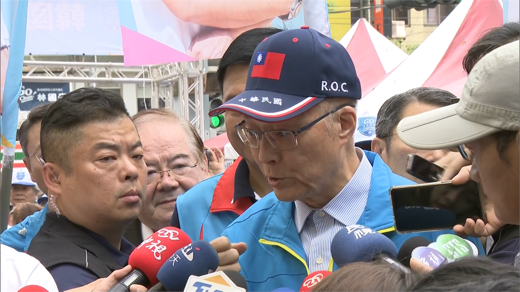 快新聞／請郭台銘選黨主席？ 吳敦義：一個字都沒談