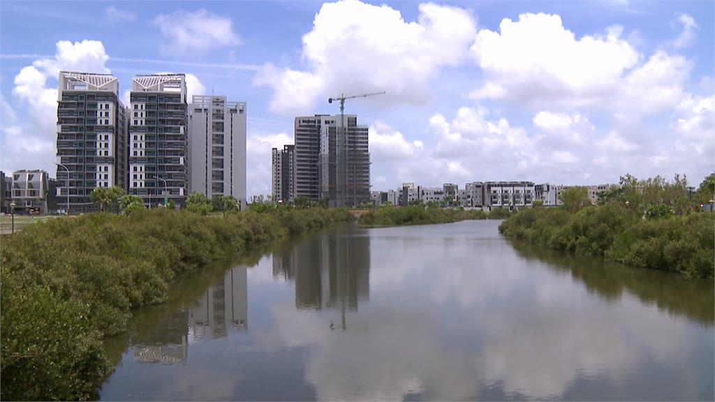 都市中的綠色環境　台南九份子重劃區房市火熱