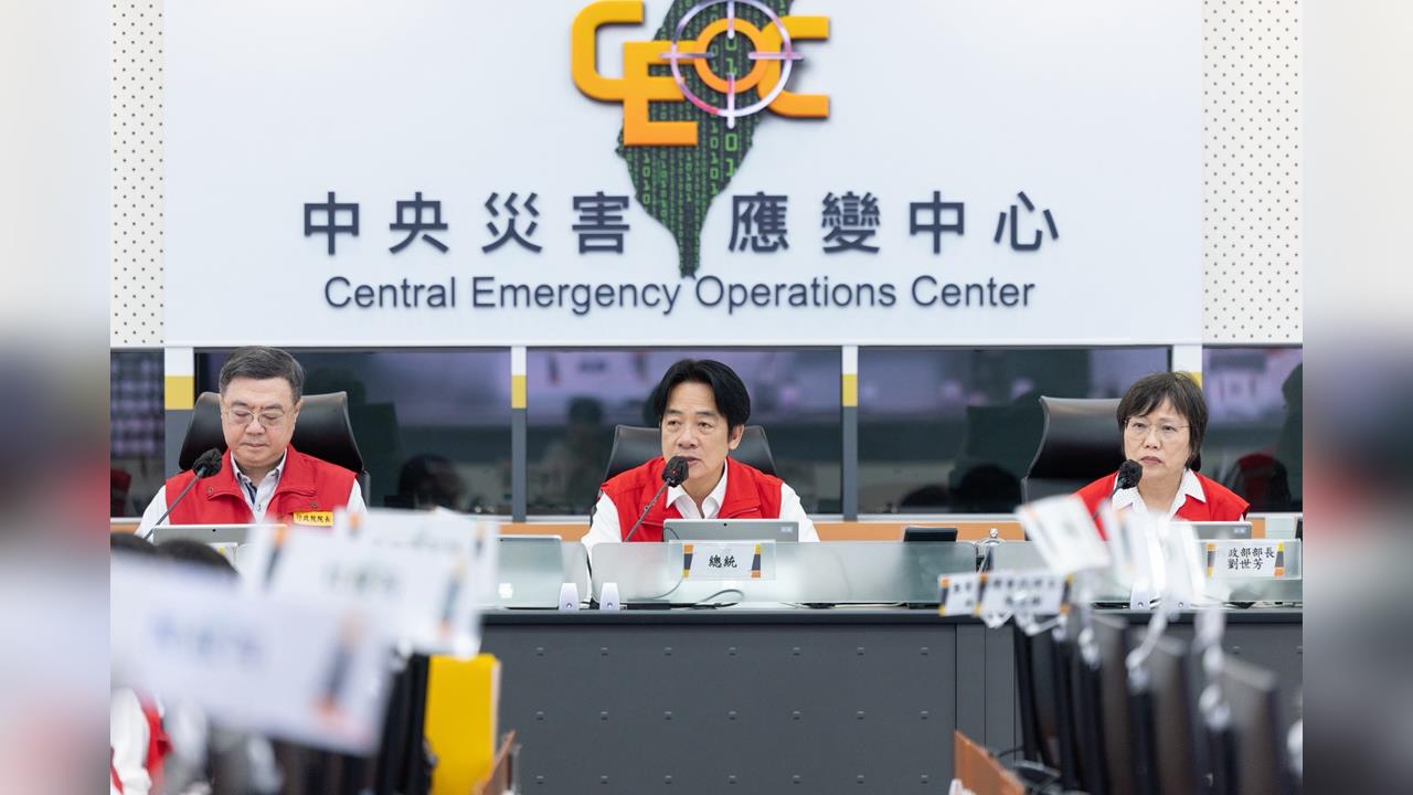 快新聞／馬太鞍溪溢流釀災　賴清德下令各部會全力助花蓮、國軍儘速投入