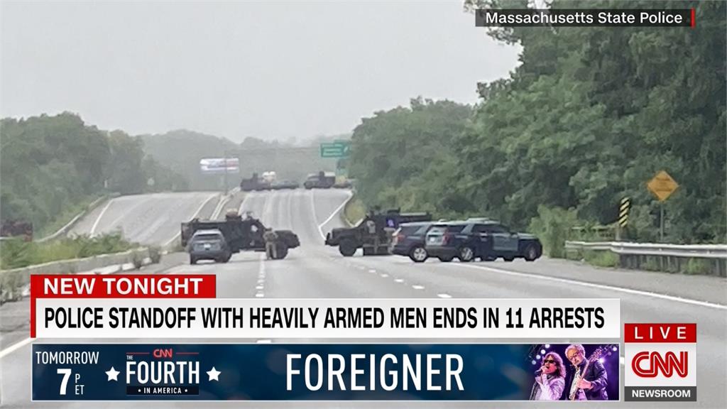 美國民兵州際公路持槍與警對峙　封路逮11人