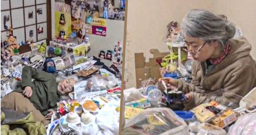 母女收租月領逾8萬卻住垃圾屋　家中放滿過期食物！睡覺先推開雜物
