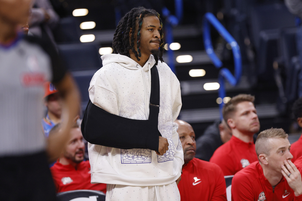 NBA(影)／灰熊少主再遭傷病困擾！莫蘭特肩鎖關節扭傷　復出時間表未明
