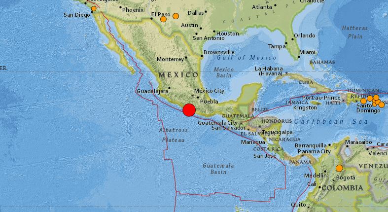 快新聞／墨西哥西南部7.0強震！ 深度僅12.6公里發布海嘯警訊