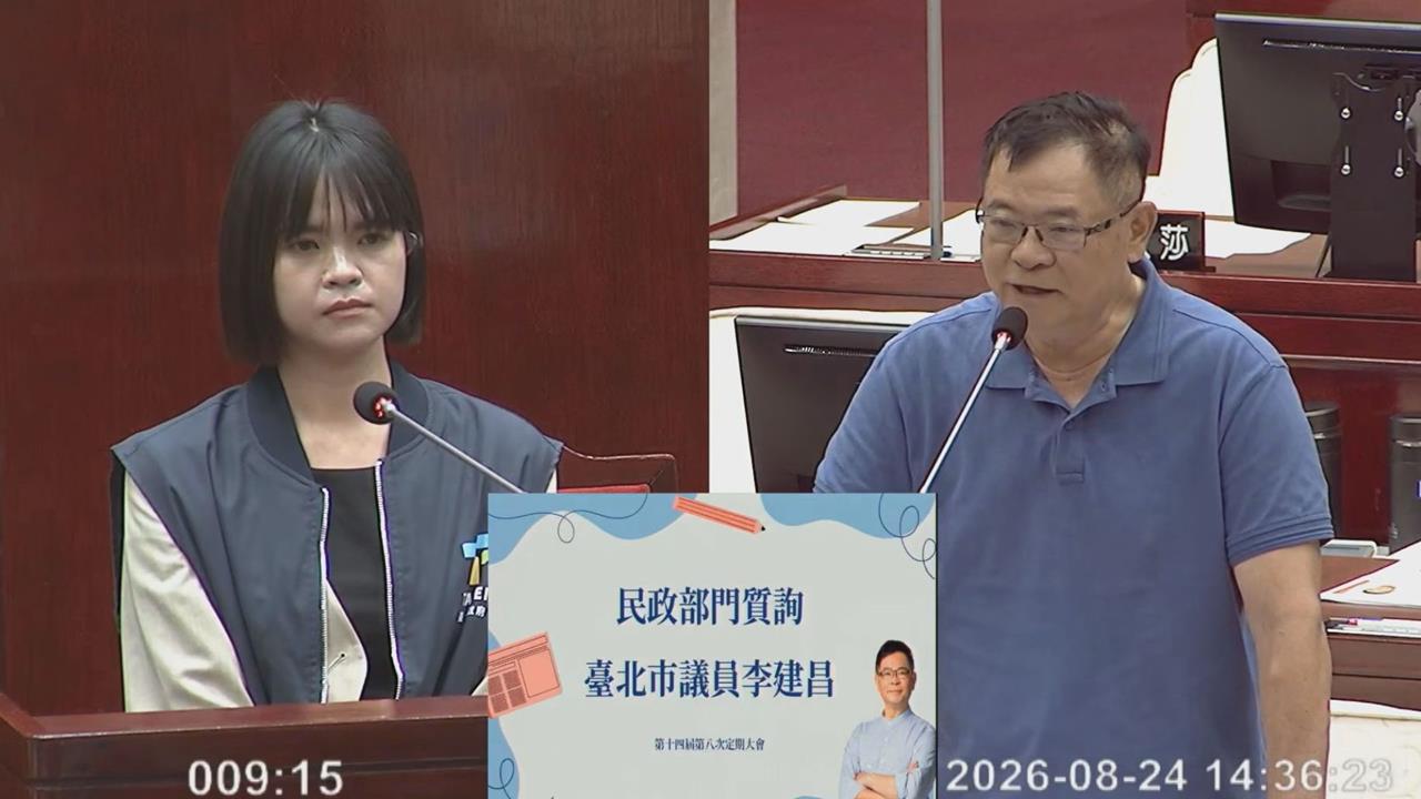 蔣萬安新發言人議會首登場　遭網抓「稿子跟市長同一份」