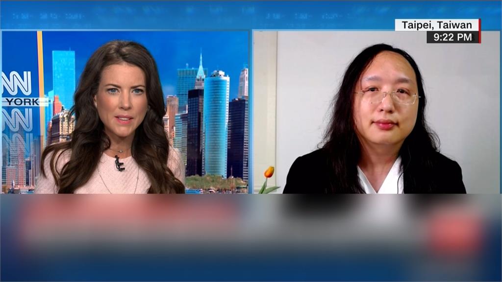 CNN專訪唐鳳 暢談台灣防疫成功經驗