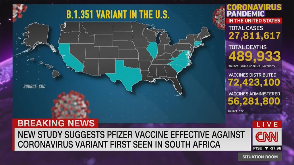 美國下月開打嬌生疫苗 暴風雪打亂拜登接種計畫