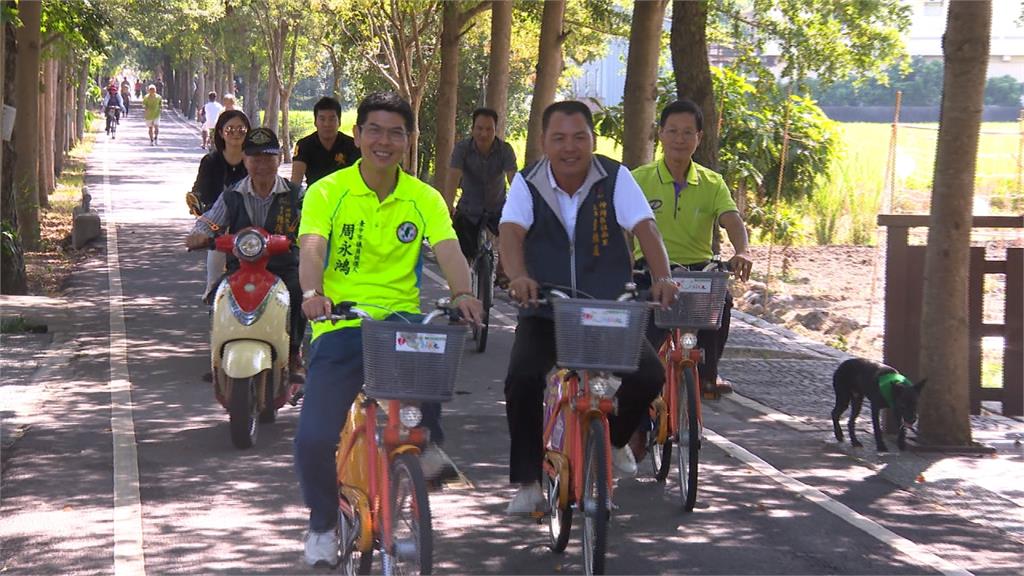 推潭雅神綠園道觀光 周永鴻爭取廣設iBike站