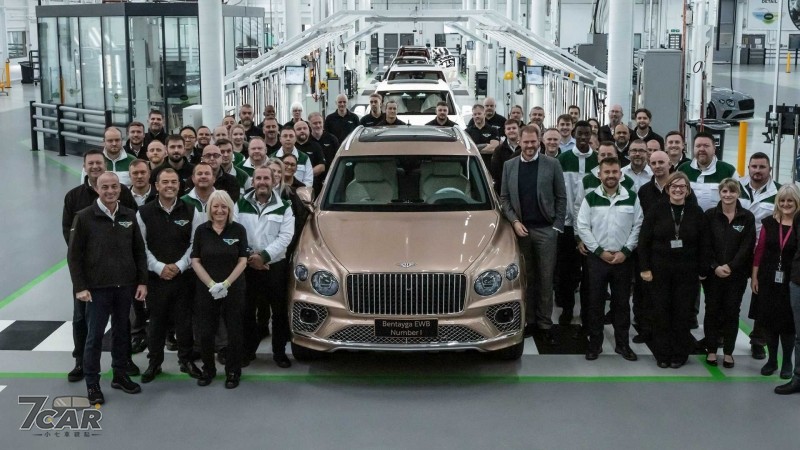 品牌最新的暢銷車型  Bentley 宣布 Bentayga EWB 正式於英國量產