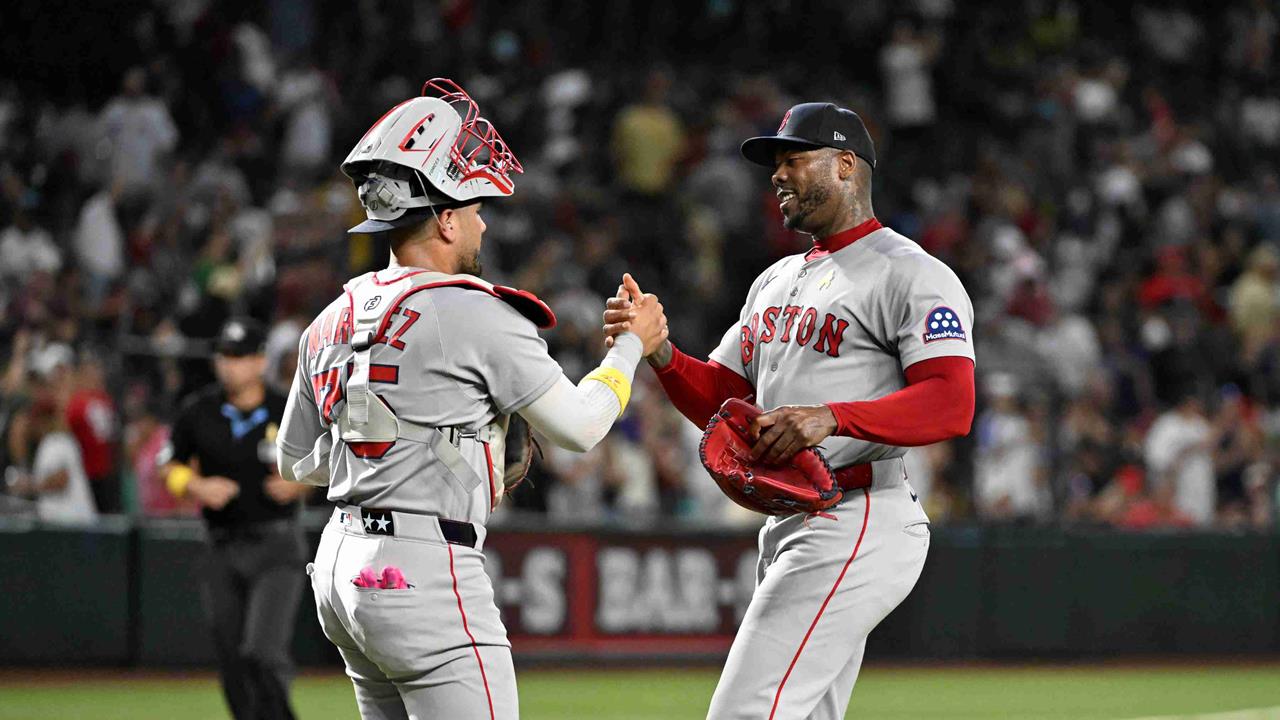 MLB(影)/「古巴飛彈」罕見單局4K!紅襪查普曼「連續解決50名打者」創新紀錄