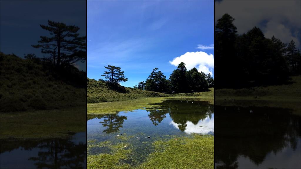 不輸嘉明湖！「嘉明妹池」天然美景吸上百登山客造訪