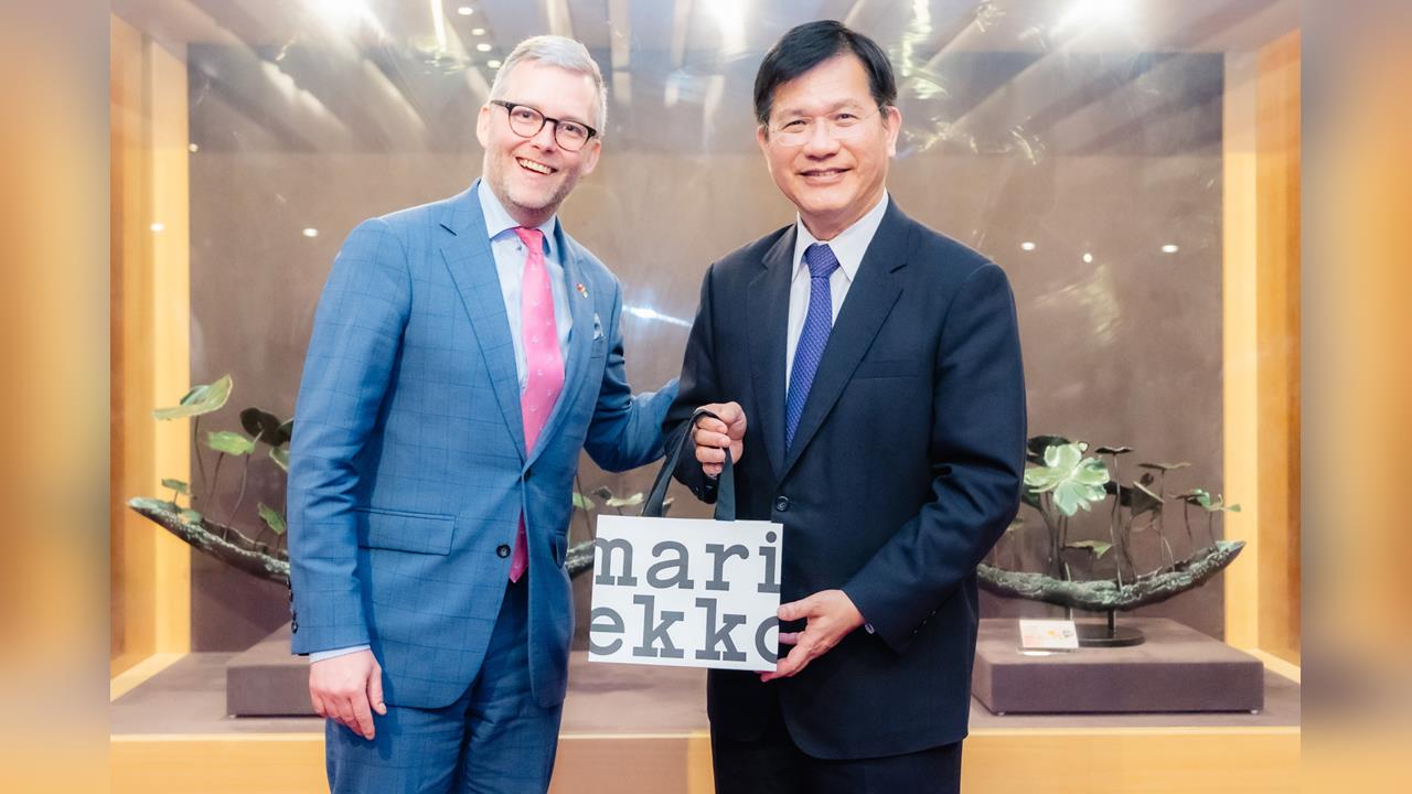 快新聞／林昶佐駐外逾250天返台　林佳龍曝「有望直飛芬蘭」：嚕嚕米故鄉不再遙遠