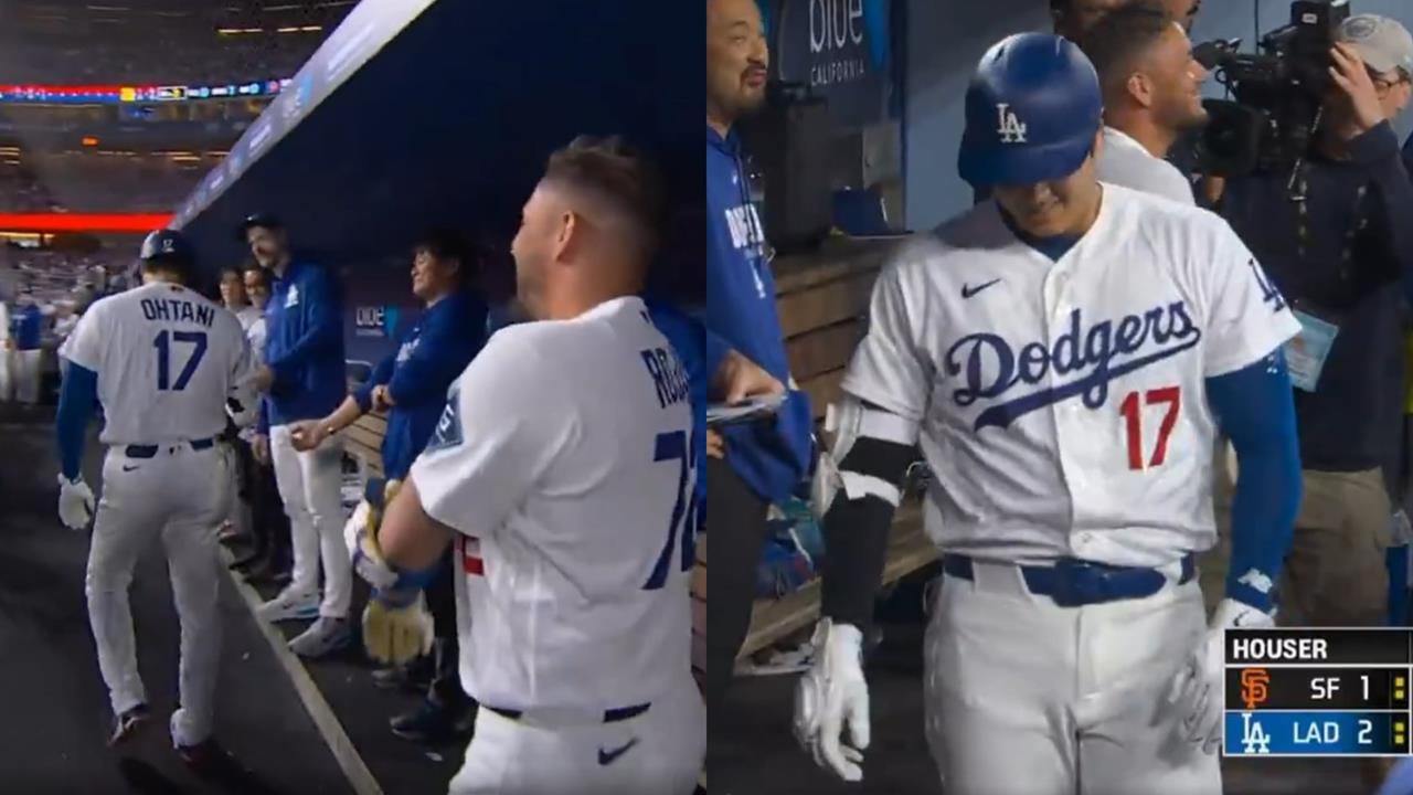 MLB(影)/大谷開轟竟零人響應?5月首轟月中才出爐 道奇「等太久」祭冷處理