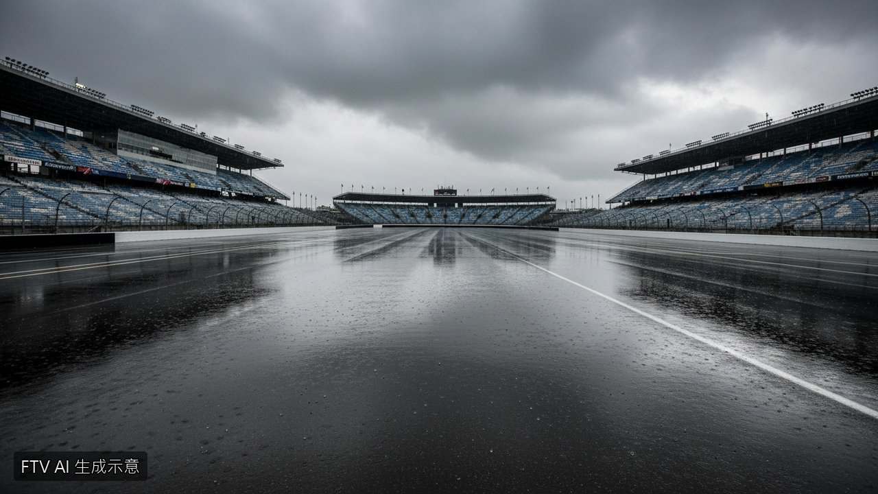 NASCAR夏洛特貨車賽因雨延期 傳奇車手Kyle Busch驟逝全美哀悼